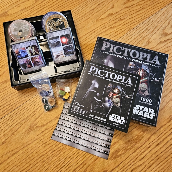💵3/$20 NWOT Pictopia Star Wars Edition Picture Triva Game. - Picture 4 of 13